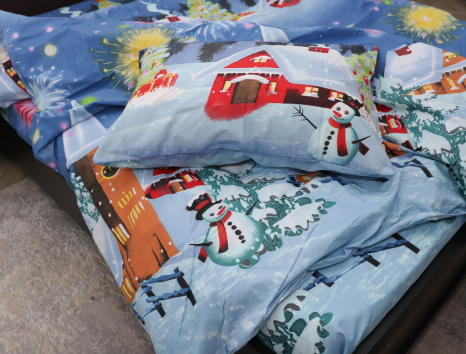 Евро макси набор постельного белья 200*220 из Бязи "Gold" №157721 Черешенка™