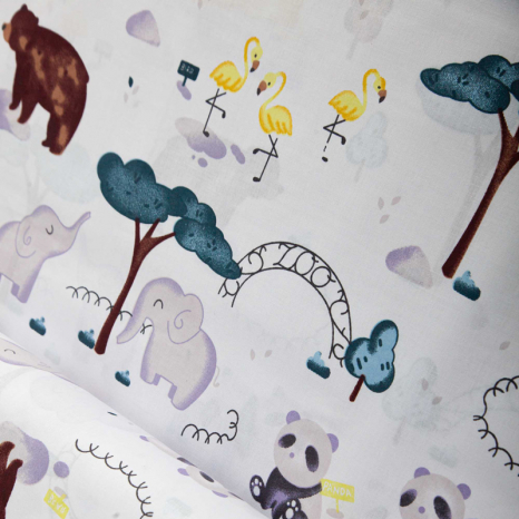 Ткань для постельного белья Бязь "Gold" Lux детская GLB306