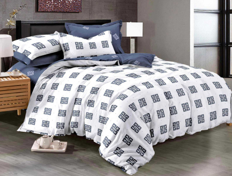 Євро-максі набір постільної білизни 200*220 із Бязі "Gold" №151368AB Черешенка™