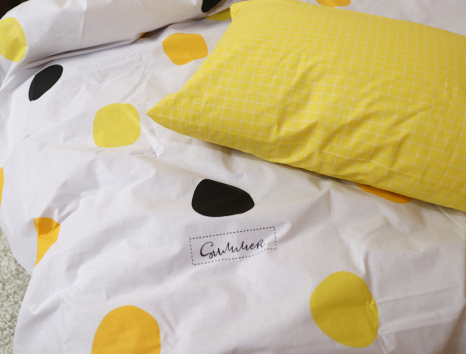 Двоспальний набір постільної білизни 180*220 із Бязі "Gold" №151503AB Черешенка™