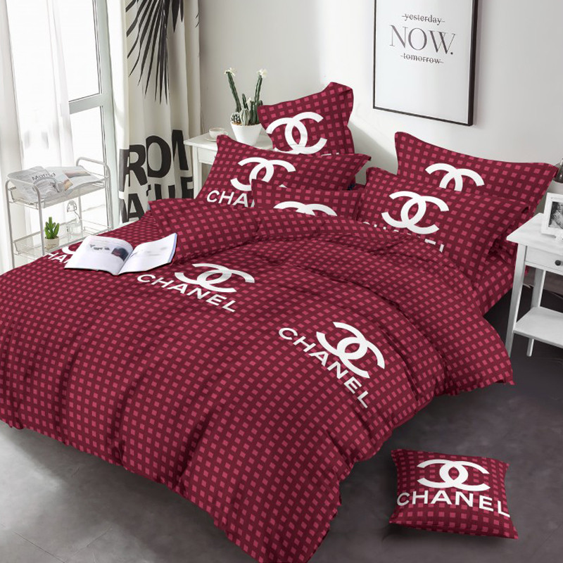 Тканина для постільної білизни Бязь "Gold" Lux GL3695bordo