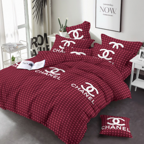 Тканина для постільної білизни Бязь "Gold" Lux GL3695bordo