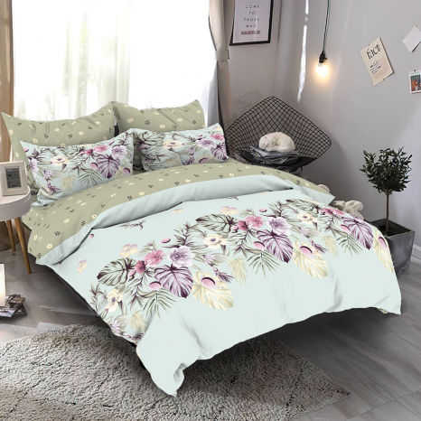 Тканина для постільної білизни Бязь "Gold" Lux GL7890 (A+B) - (50м+50м)