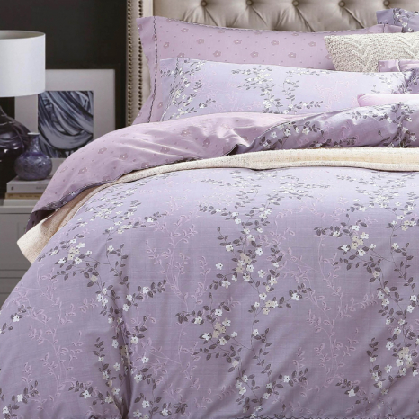 Ткань для постельного белья Бязь "Gold" Lux "Солнечное цветение" GL1479 (A+B) - (50м+50м)