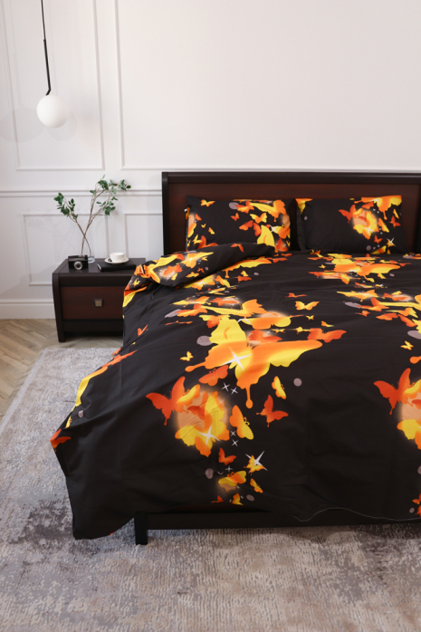 Полуторный набор постельного белья 150*220 из Бязи "Gold" №151243 Черешенка™