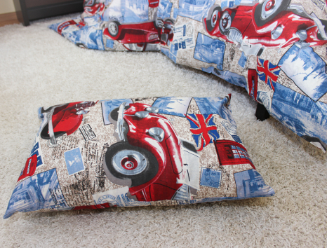 Дитячий комплект з Бязі "Gold" №16524 Черешенка™