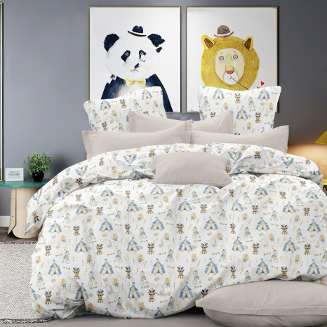 Ткань для постельного белья Бязь "Gold" Lux детская GL17750