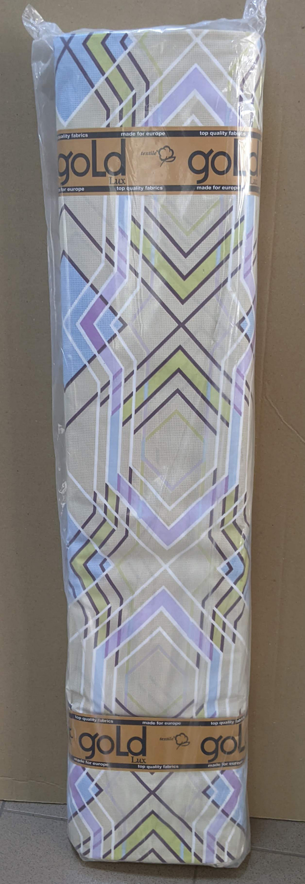 Тканина для постільної білизни Бязь "Gold" Lux GL3627blue