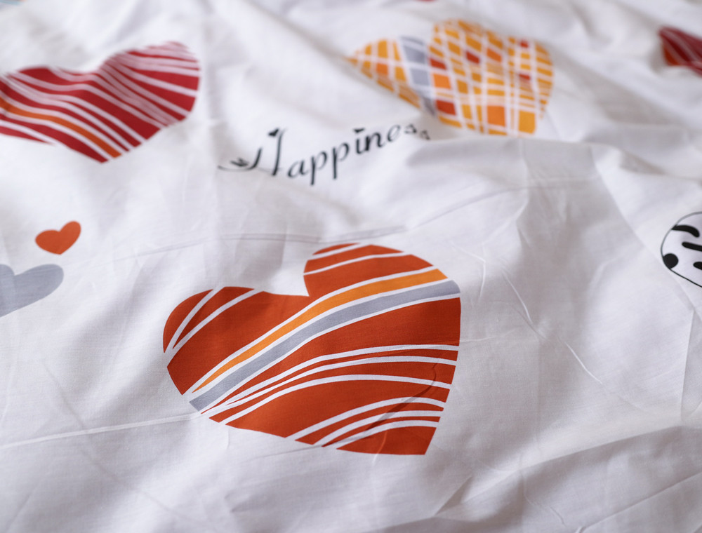 Сімейний набір постільної білизни із Сатину №049AB Черешенка™