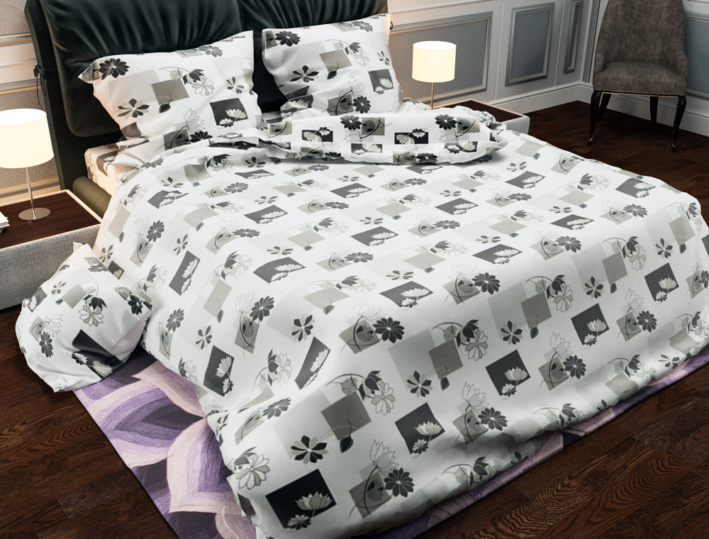 Тканина для постільної білизни Бязь "Gold" Lux GL4100