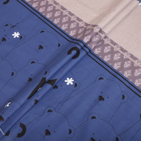 Ткань для постельного белья Бязь "Gold" Lux GL3822R (A+B) - (50м+50м)