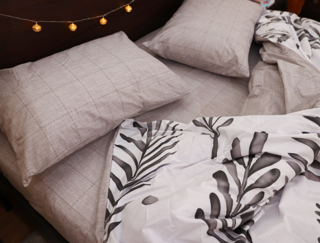 Семейный набор хлопкового постельного белья из Бязи "Gold" №154443AB Черешенка™