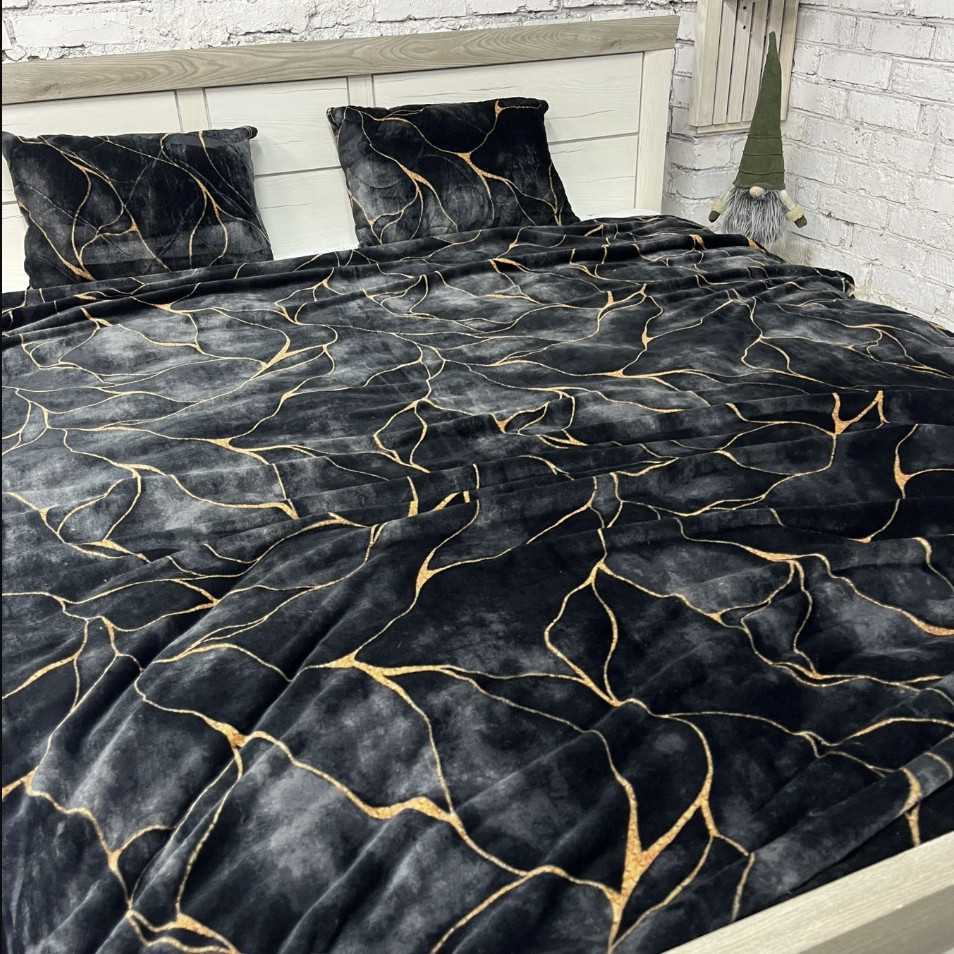 Полуторный флисовый плед №33988