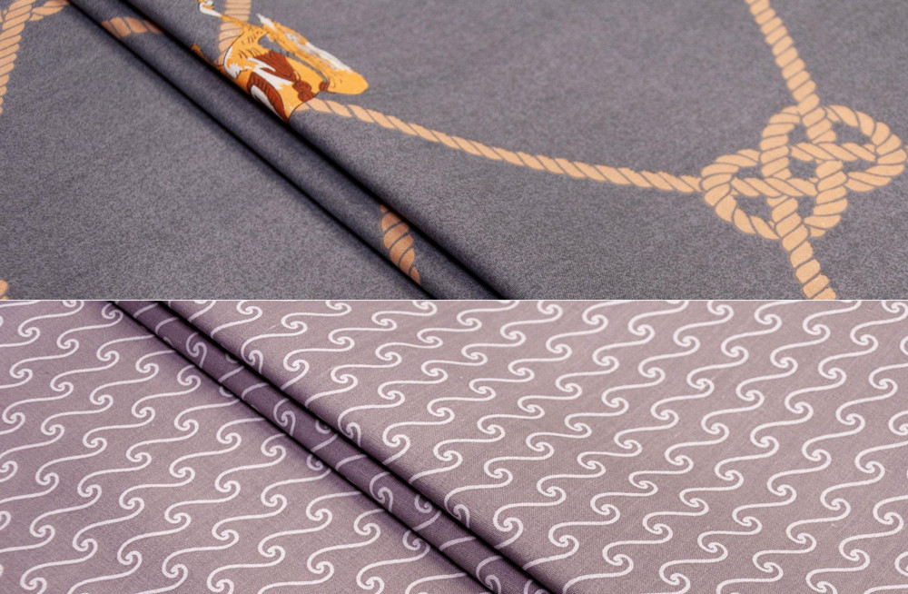 Двоспальний набір постільної білизни 180*220 із Бязі "Gold" з простирадлом на резинці №144622AB Черешенка™