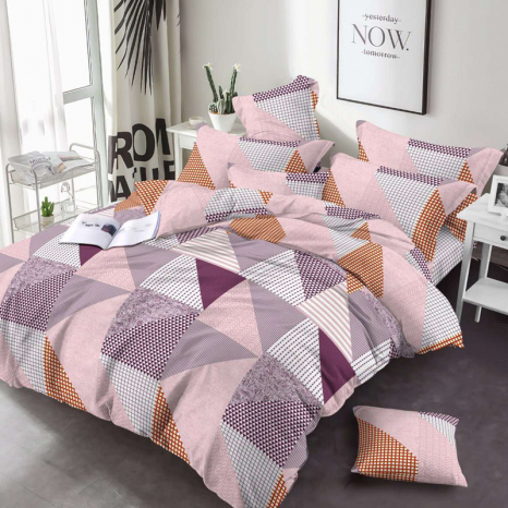 Тканина для постільної білизни Бязь "Gold" Lux GL3578pink