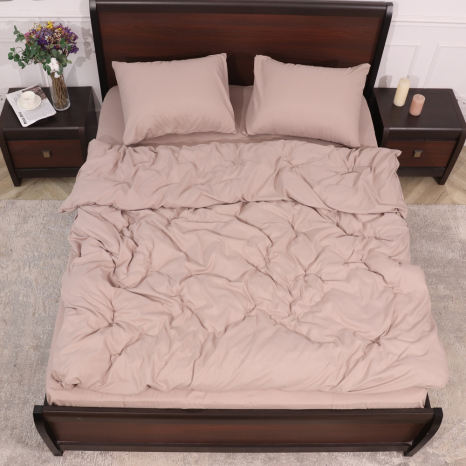 Сімейний набір постільної білизни 240*220 із мікрофібри №200007 Черешенка™