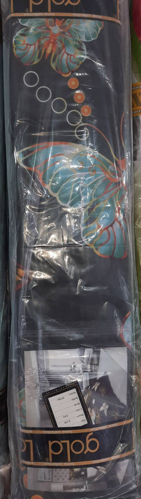 Тканина для постільної білизни Бязь "Gold" Lux GL3696grey