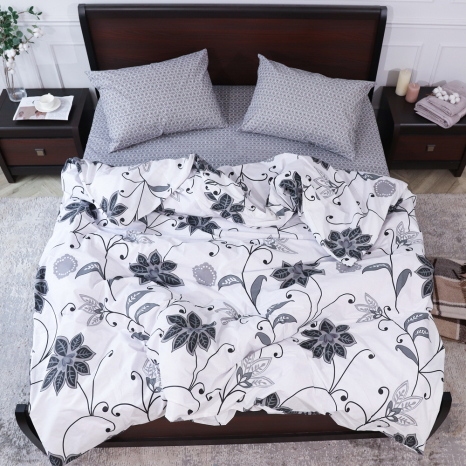 Полуторный набор постельного белья 150*220 из Бязи "Gold" №513009AB Черешенка™