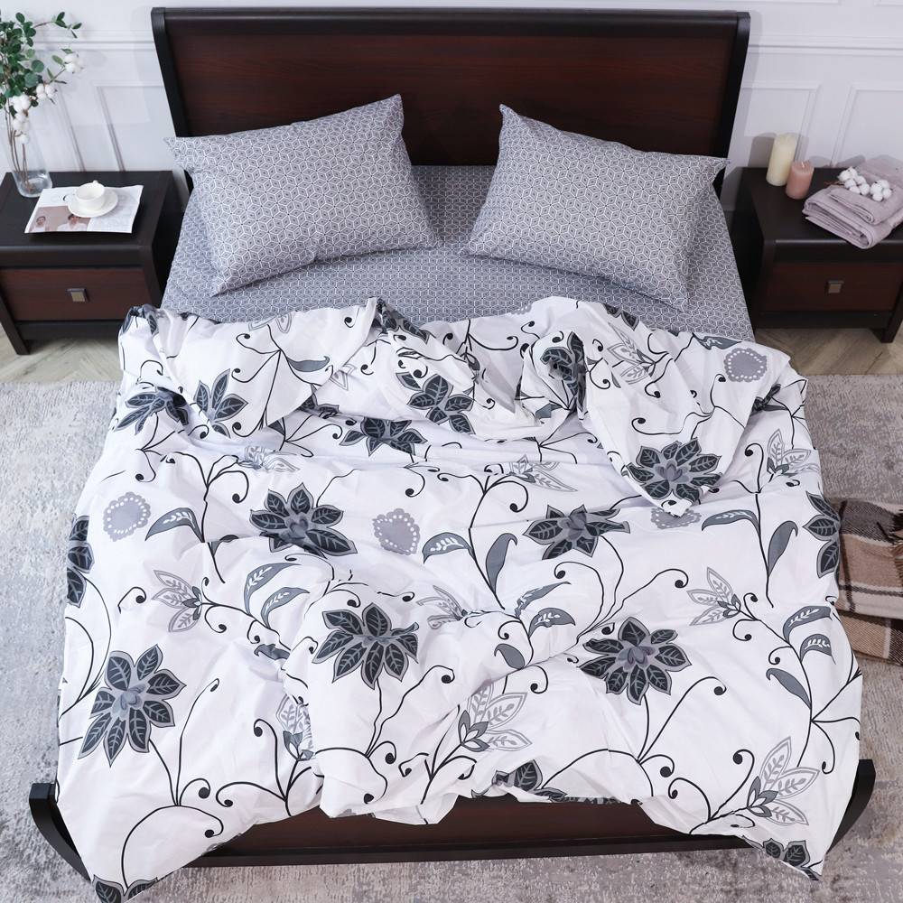 Полуторный набор постельного белья 150*220 из Бязи "Gold" №513009AB Черешенка™