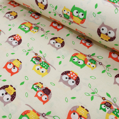 Ткань для постельного белья Фланель (байка) детcкая FLB1006