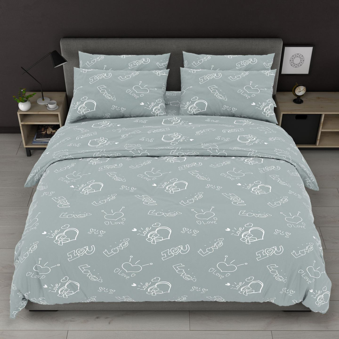 Тканина для постільної білизни Бязь "Gold" Lux GL8233