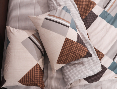 Євро-максі набір постільної білизни 200*220 із Бязі "Gold" №150250АВ Черешенька™