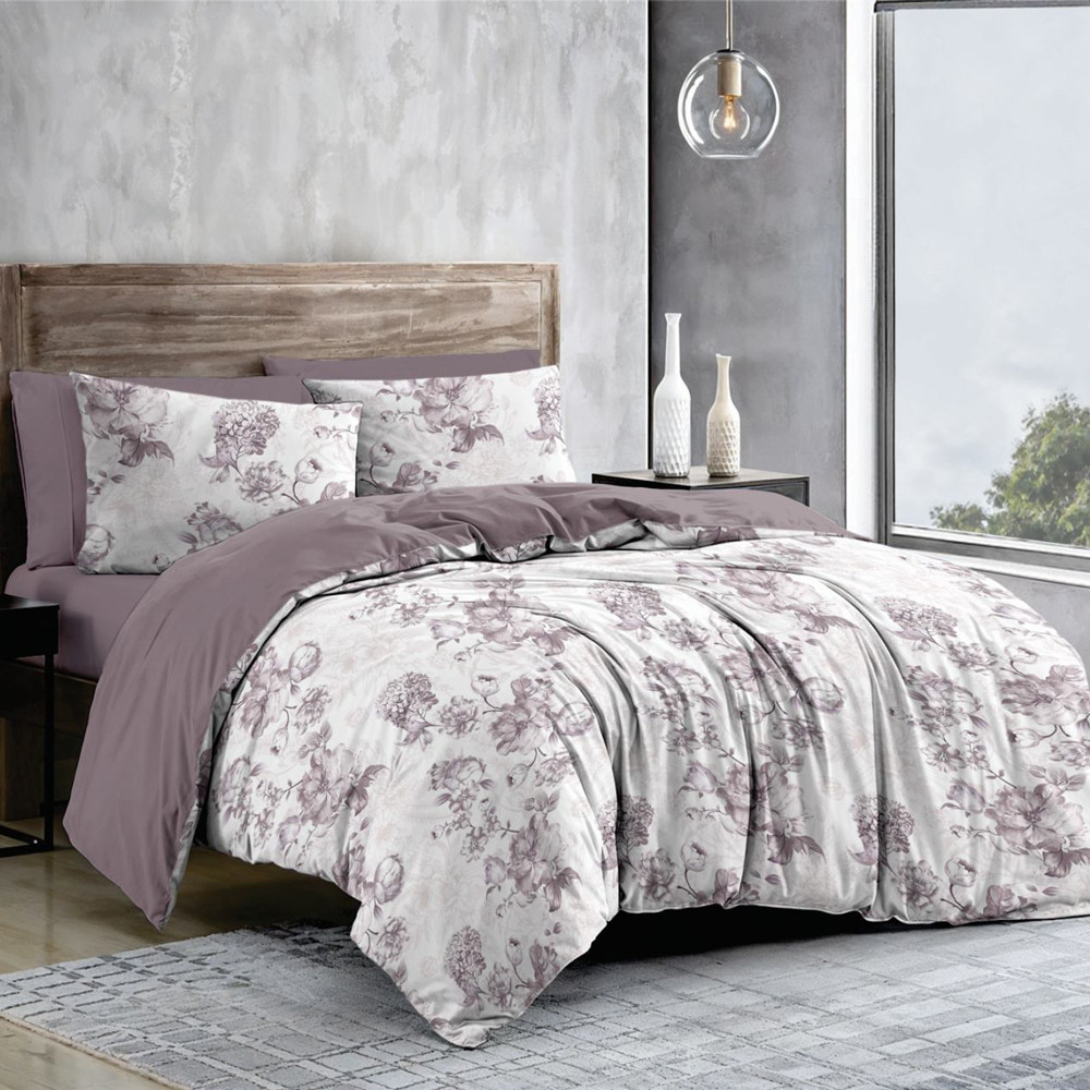 Ткань для постельного белья Бязь "Gold" Lux GL1186pink (A+B) - (50м+50м)