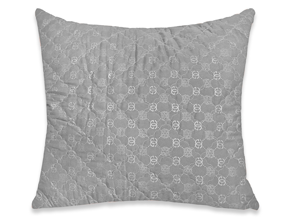 Подушка стьобана на блискавці 70*70 мікрофібра/холлофайбер №7070-23