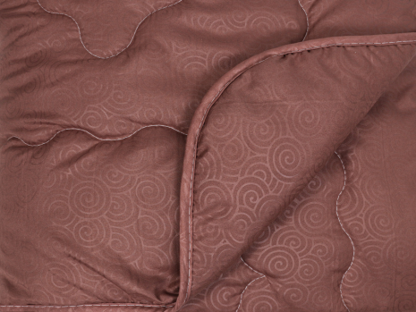 Двоспальна літня ковдра мікрофібра/синтепон №41083