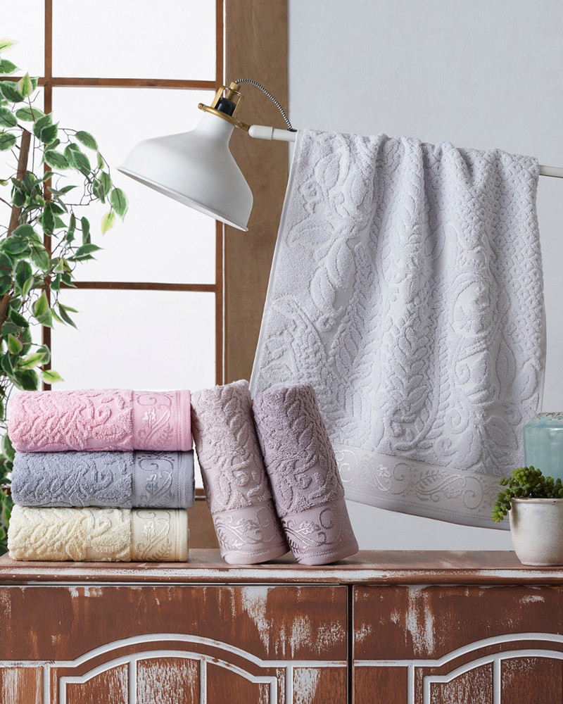 Комплект махрових банних рушників CESTEPE SEHRAZAT (150*90)