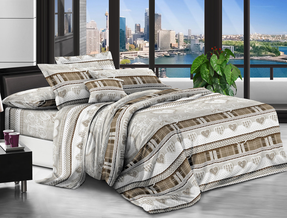 Тканина для постільної білизни Поліестер 75 PL3958-7 (60м)