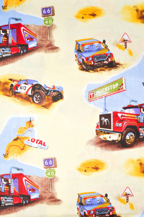 Ткань для постельного белья Бязь "Gold" Lux детская GLB0669beige