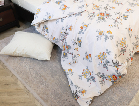 Семейный набор хлопкового постельного белья из Бязи "Gold" №153458AB Черешенка™