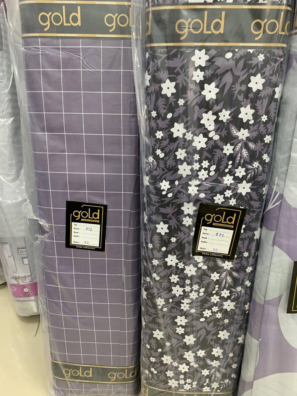 Ткань для постельного белья Бязь "Gold" Lux GL1714 (A+B) - (50м+50м)