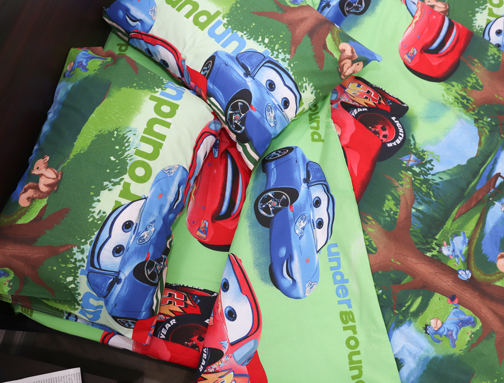 Дитячий комплект з Бязі "Gold" №165606 Черешенка™