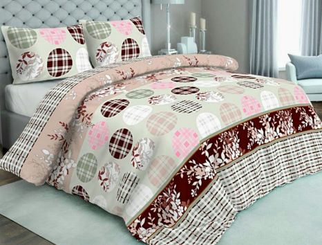 Ткань для постельного белья Бязь "Gold" Lux GL1081