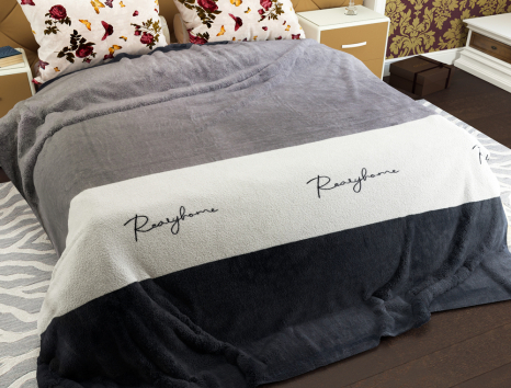 Полуторный флисовый плед №33384