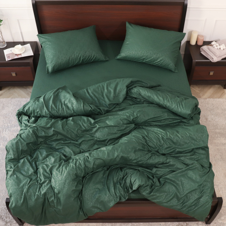 Полуторний набір постільної білизни 150*220 із мікрофібри №205917 Черешенка™