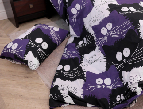 Полуторный набор постельного белья 150*220 из Бязи "Gold" №161689 Черешенка™