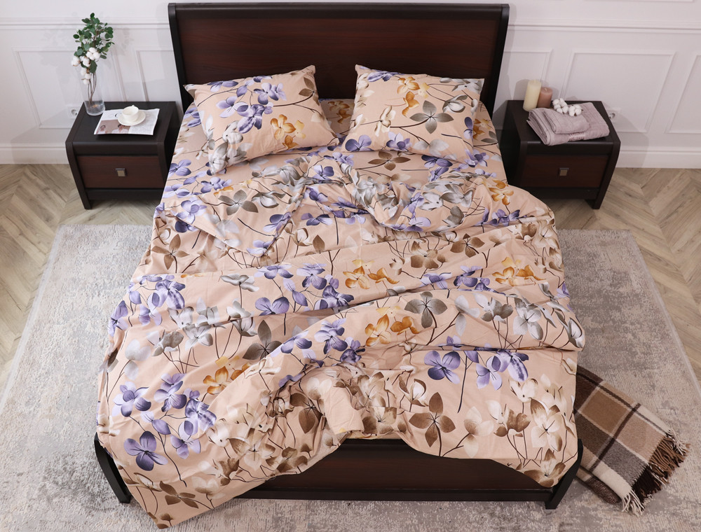 Евро макси набор постельного белья 200*220 из Бязи "Gold" №158039 Черешенка™