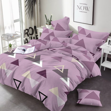 Ткань для постельного белья Бязь "Gold" Lux GL3556pink