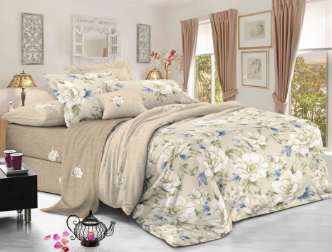 Тканина для постільної білизни Сатин S20160602 (60м)