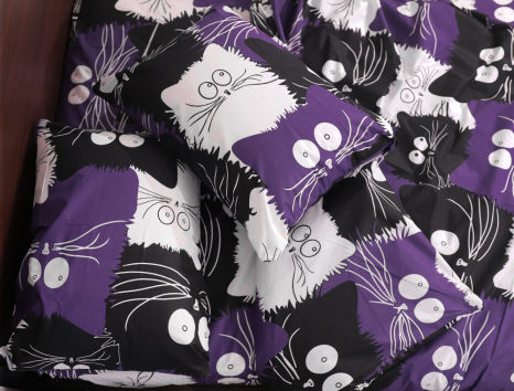 Полуторный набор постельного белья 150*220 из Бязи "Gold" №161689 Черешенка™