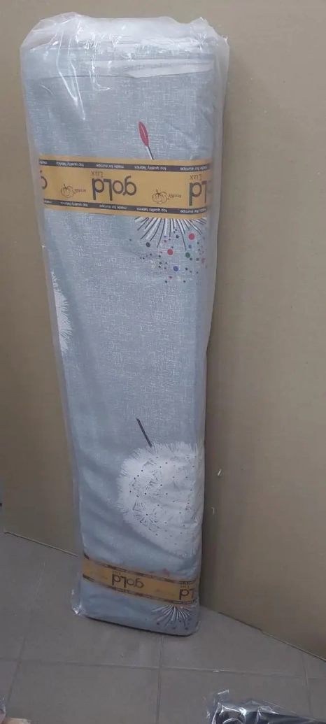 Тканина для постільної білизни Бязь "Gold" Lux GL1596grey