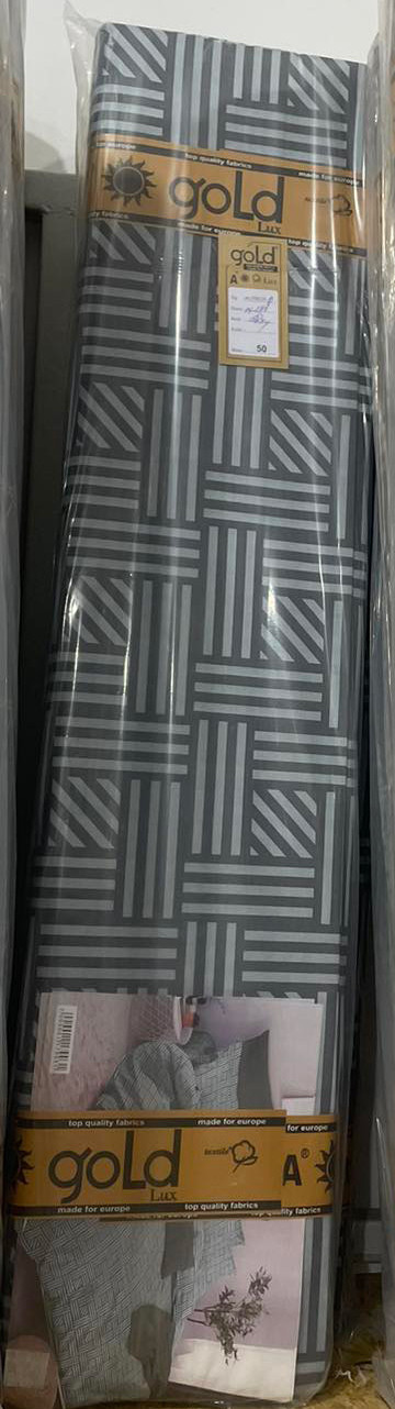 Ткань для постельного белья Бязь "Gold" Lux GLS11101grеy (50м) 