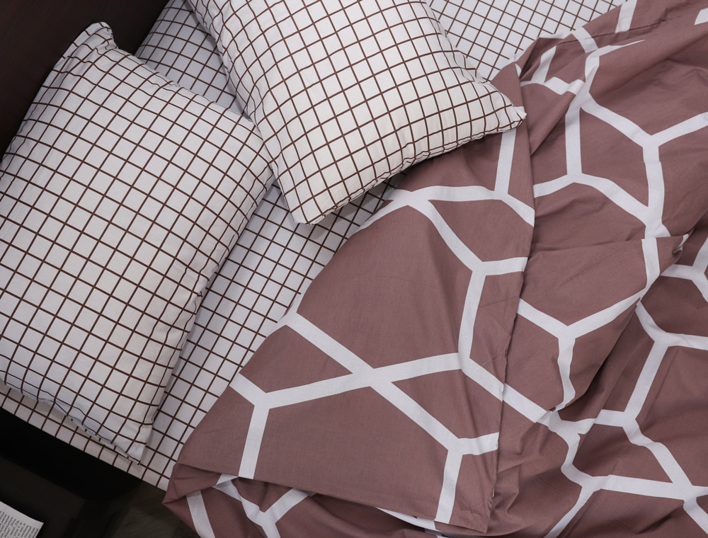 Євро-максі набір постільної білизни 200*220 із Бязі "Gold" №157897AB Черешенка™