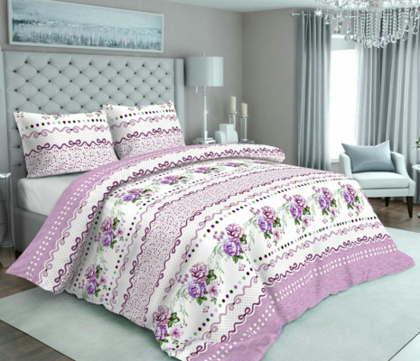 Ткань для постельного белья Бязь "Gold" Lux GL1075