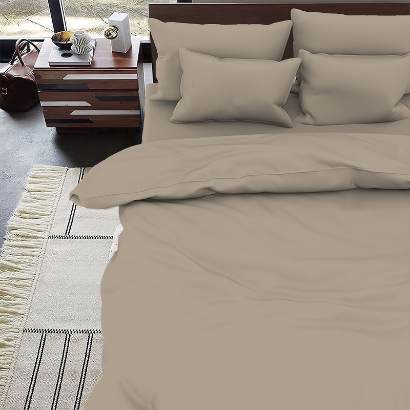 Ткань для постельного белья Сатин однотонная SN-OD-1-Beige-ST (50м)