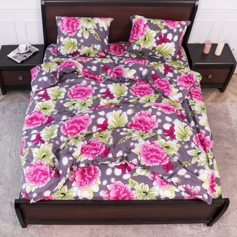 Евро макси набор постельного белья 200*220 из Бязи "Gold" №151676 Черешенка™