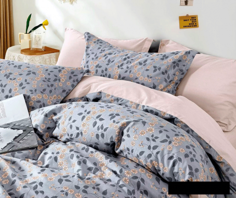 Ткань для постельного белья Сатин S-376(A+B) - (60м+60м)